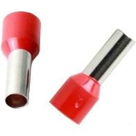 Terminal tubular 10mm vermelho 53.00.0849 TERMINAL TUBULAR 10MM VERMELHO