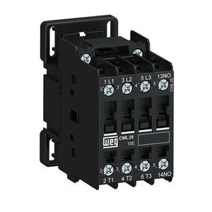 CONTATOR WEG CWL25-10-30D23 25A 220VCA 14011653 53.00.0903 CWL25-10-30D23 