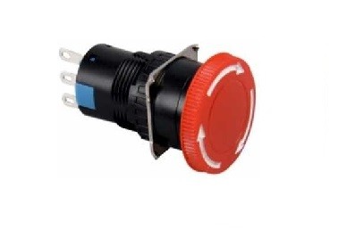 Botão de Emergência HB16-11Z 53.00.0923 HB16-11Z/R