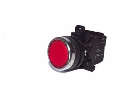 Botão Vermelho A22-RLT-RT/K01/24 70024638 53.00.1153 A22-RLT-RT/K01/24 