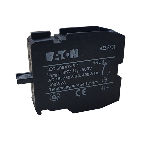Bloco de Contato NF A22-EK01 53.00.1384 A22-EK01