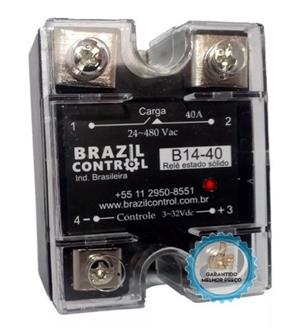 Relé de Estado Sólido C14-40 40A 53.00.2771 C14-40 