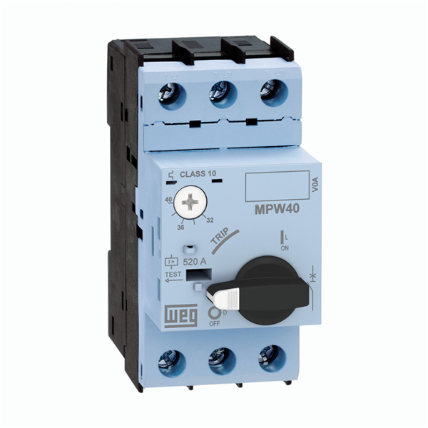 DISJUNTOR MOTOR WEG AZ MPW40-3-U016 (10-16) 12428128 53.00.5012 MPW40-3-U016