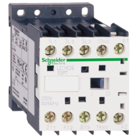 CONTATOR TRIPOLAR TESYS K 9A 1NF 24VCA LC1K0901B7 53.01.0322 K 9A 1NF 24VCA-LC1K0901B7