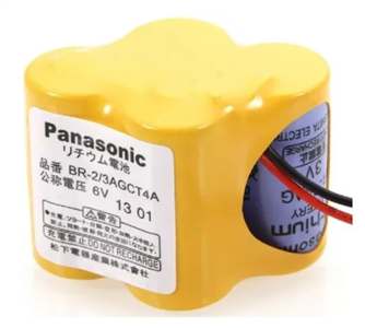 BATERIA DE LITHIUM 6V C/FIO E CONECTOR BR-2/3AGCT4A PANASONI 53.01.5679 BR-2/3AGCT4A PANASONIC 