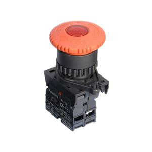 Botão de Emergência com Iluminação S2ER-E4RBD 55.00.0309 S2ER-E4RBD