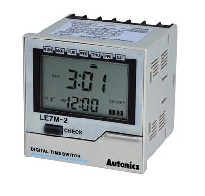 Timer Semanal Anual LE7M-2 Autonics 55.00.0356 TIMER LE7M-2