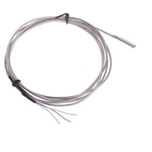 Termopar Tipo PT100 - Sem Baioneta 8mm - 5 Metros 56.00.0004 TERMOPAR TIPO PT100 - 8MM X CA 