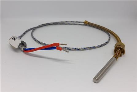 Termopar Tipo J 6mm com Haste de 52mm 56.00.0086 Diâmetro 7mm 