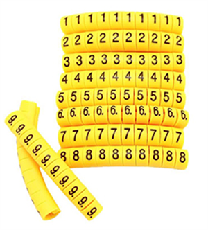 ANILHA 0 A 9 CABO 10MM-12.92.37 60.25.0012 CABO 10MM-12.92.37 