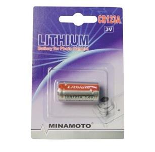 Bateria Lithium Cr123a 3V Minamoto 67.00.0013 CR123A 