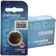 Bateria 3V Lithium CR 2450N RENATA 67.00.0046 BATERIA 3V LITHIUM CR 2450N RE 