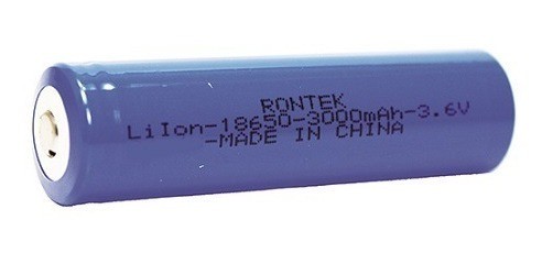 Bateria recarregável LI-ION 3,7V 3000MAH 18650 69.00.0078 BATERIA RECARREGAVEL LI-ION 3,