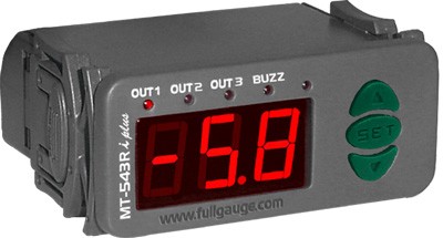 MT-543Ri plus Termostato Digital Full Gauge 74.00.0003 MT-543Ri plus 115-230VAC