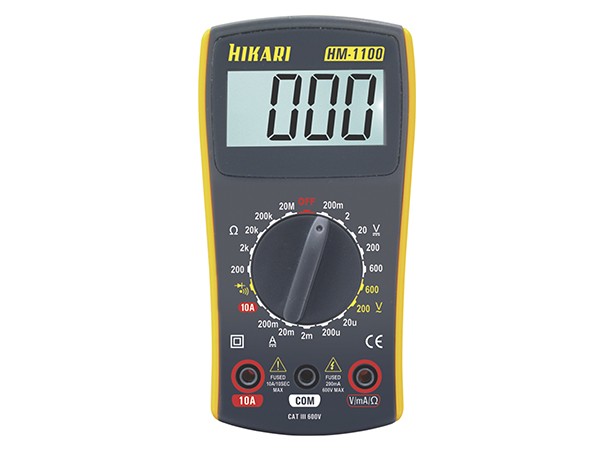 Multímetro Digital HM-1100 Hikari 83.00.0007 HM-1100  