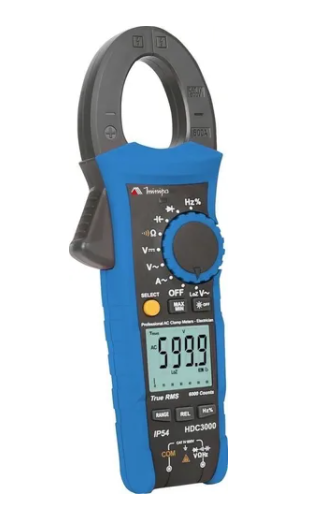 ALICATE AMPERIMETRO DIGITAL 6000 CONTAGENS/CAT IV 600V/TRUE 89.00.1021 2M-HDC 3000