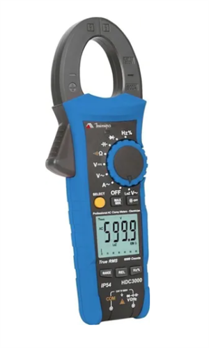 ALICATE AMPERIMETRO DIGITAL 6000 CONTAGENS/CAT IV 600V/TRUE 89.00.1021 2M-HDC 3000 