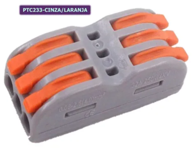 CON.P/DERIVAÇÃO UBC-52-03,33 COND DUPLO 4MM-16028 90.00.1203 4MM-16028 