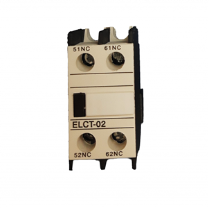 Contato auxiliar ELCT-11 90.82.0042 CONTATO AUXILIAR 1NA+1NF ELCT- 