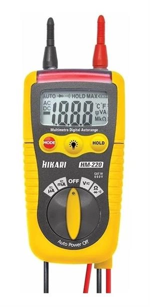 MULTIMETRO DIGITAL HM-220 16.01.0086 HM-220 