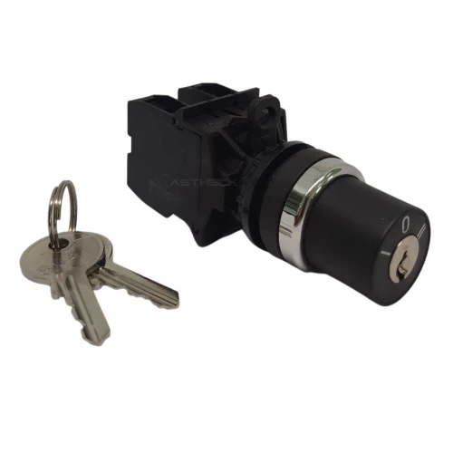 Botão 3 Posições Com Retenção A22-RS3/K20 90.79.0001 A22-RS3-K20 C/CHAVE 3POS RETEC 