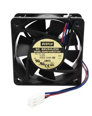 MICROVENTILADOR 60X60X25 12VDC 0.23A 40.00.0116 60X60X25 12VDC 0.23A 
