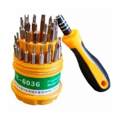 KIT Chave 31 em 1 TE-6036 20.00.0124 KIT CHAVE TE-6036 31 EM 1