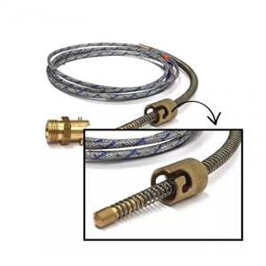 TERMOPAR TIPO J BAIONETA PEQUENA 6MM X 2MT 56.00.0037 BAIONETA PEQUENA 