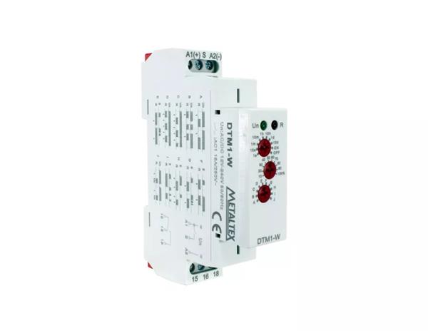 TEMPORIZADOR DTM1-W 12-240VCA/CC 55.00.0659 TEMPORIZADOR DTM1-W 12-240VCA/