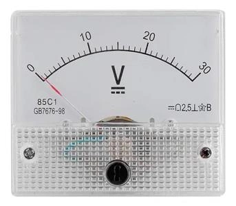 VOLTIMETRO ANALOGICO FM61 - 30V 34.72.0021 VOLTIMETRO ANALOGICO FM61 - 30 