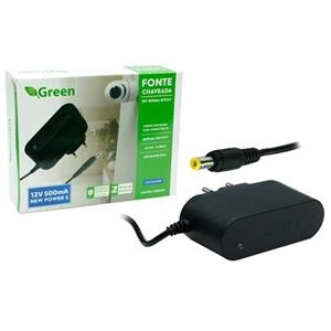 FONTE CHAVEADA - 12V 500MAH  PLASTICA 23.04.0040 FONTE CHAVEADA - 12V 500MAH  P 