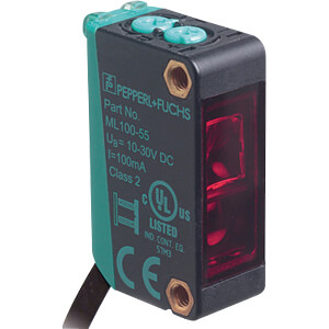 Pepperl FuchsSensor Retro-reflexivo ML100-55/98/103-210534 55.00.0612 210534