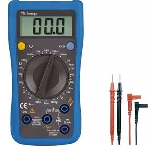MULTIMETRO DIGITAL 3 1/2D  TESTE BAT/CORR. C/TEMP. ET-1110C 89.00.0014 ET-1110A 