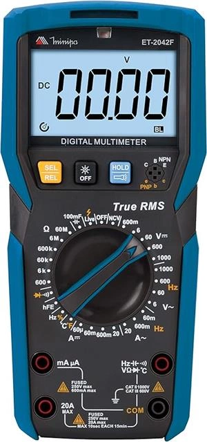 MULTIMETRO DIGITAL MINIPA ET-2042F 89.00.0016 ET-2042F 