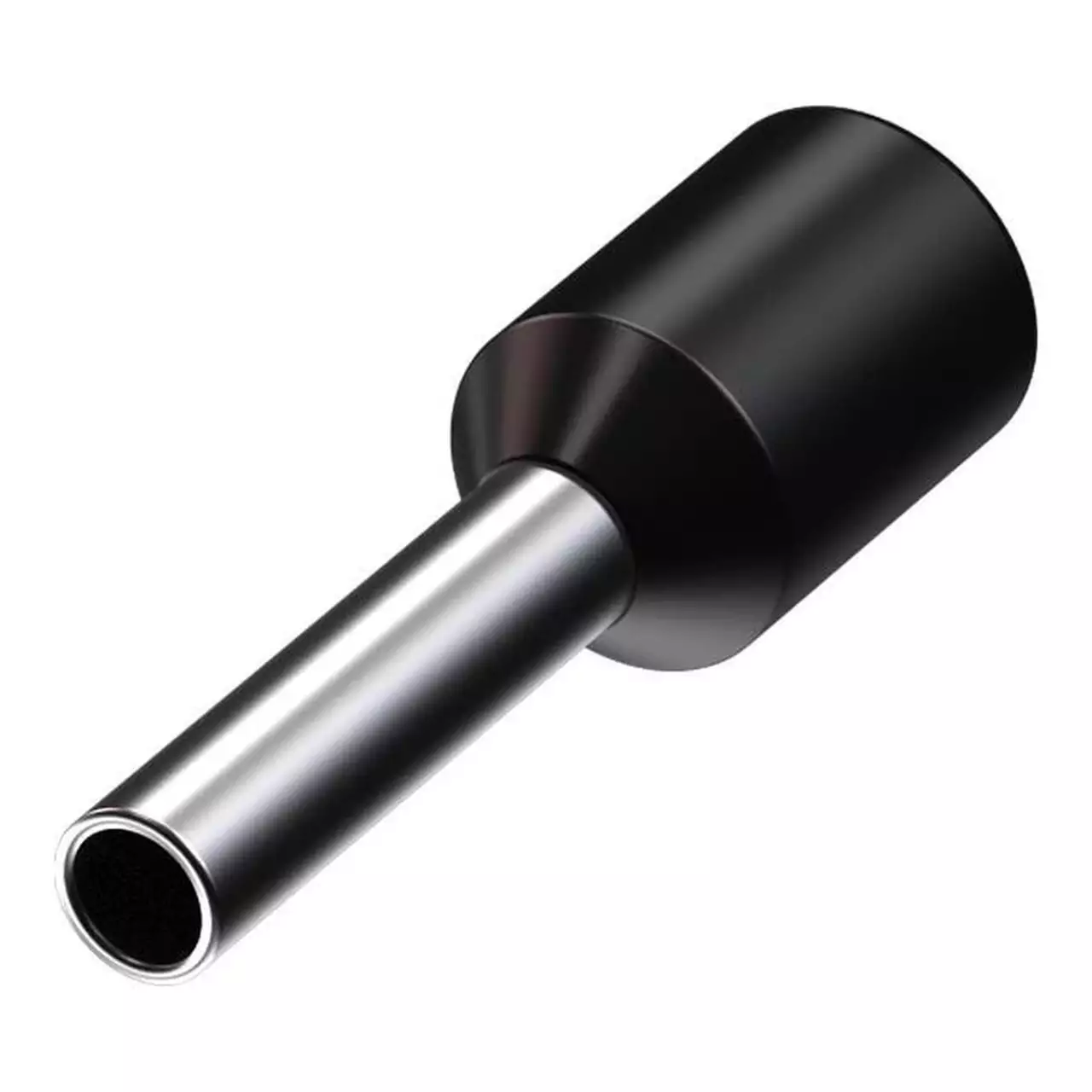 Terminal tubular 1,5mm preto 53.00.0686 TERMINAL TUBULAR 1,5MM PRETO