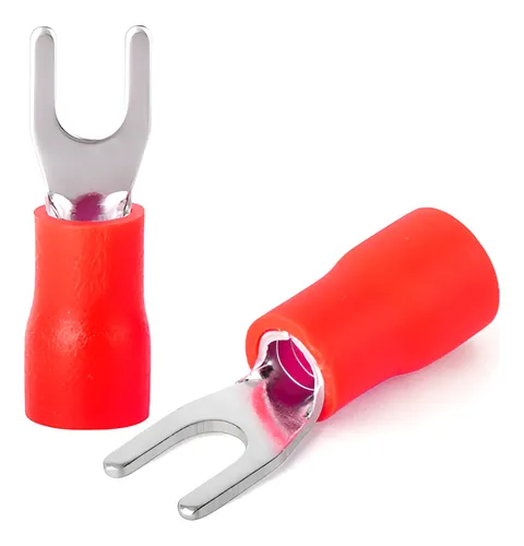 Terminal forquila pré isolado vm 1,5mm (furo4) 19.00.0351 TERM. FORQUILA P/ISOL VM 1,5MM 