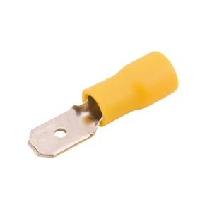 Terminal Faston AM macho pré isolado 6,0mm (furo 6,3) 53.00.2124 TERM. FASTON AM MACHO P/ISOL.6 