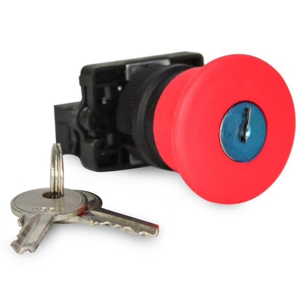 Botão de Emergência HB2-BS142 53.00.2472 HB2-BS142