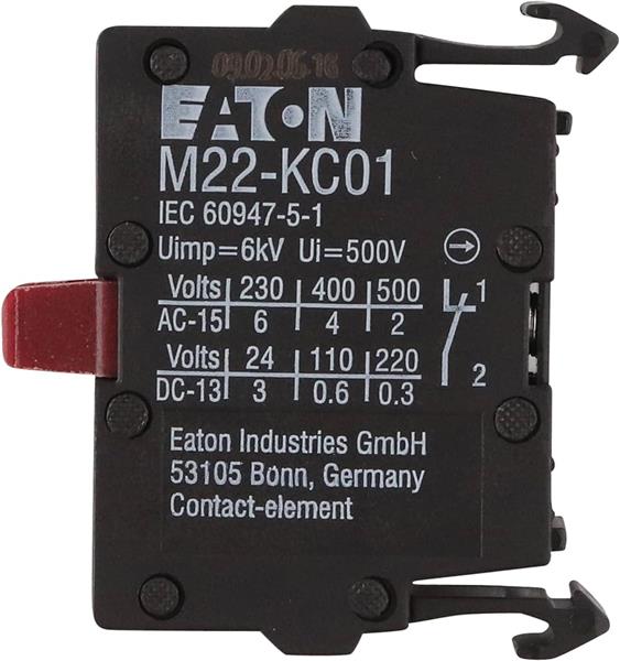 Bloco de Contato NF M22-KC01 90.78.0002 M22-KC01