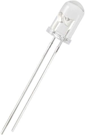 Diodo Led emissor 5mm 09.00.0102 DIODO LED EMISSOR 5MM 