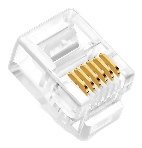Plug RJ12 19.26.0002 4 X 4 - RJ12