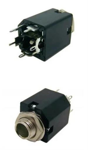 Plug Jack J10 mono painel fechado 11.01.0105 PLUG JACK J10 MONO PAINEL FECH 