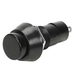 Chave Push Button sem retenção preto 43.00.0302 CHAVE PUSH BUTTON S/RETENCAO 