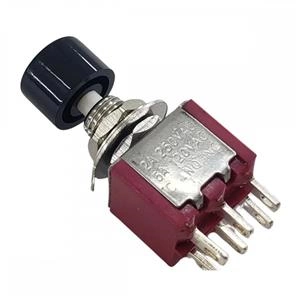 Chave push button sem retenção 6TNA / NF-DS622 43.00.0291 CHAVE PUSH BUTTON S/RE 6T NA/N 