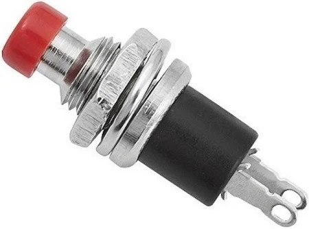 Chave push botton sem retenção vermelho NF 43.00.0289 CHAVE PUSH BOTTON S/RETENCAO