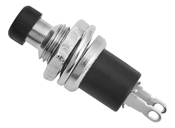 Chave push botton sem retenção preto NA 43.00.1291 CHAVE PUSH BOTTON S/RETENCAO P