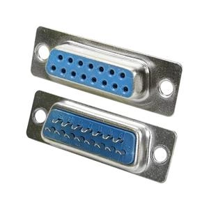 Conector DB-15 fêmea 2 fileiras 41.00.0098 CONECTOR DB-15 FEMEA 2 FILEIRA 