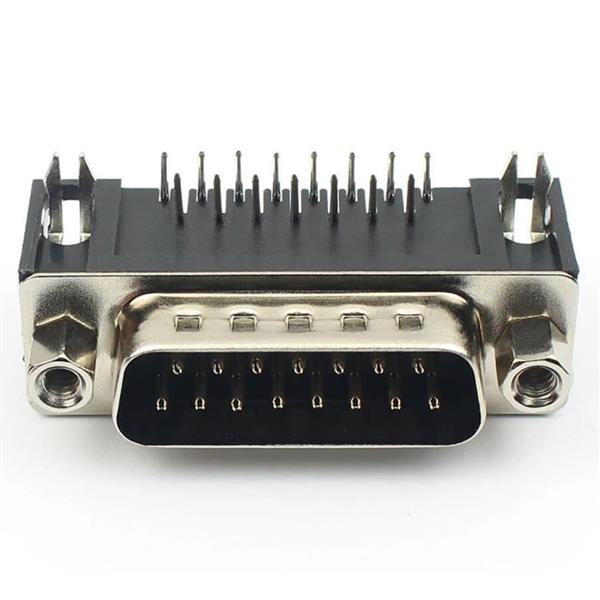 Conector DB-15 macho 90 GR 41.00.0205 CONECTOR DB-15 MACHO  90 GR