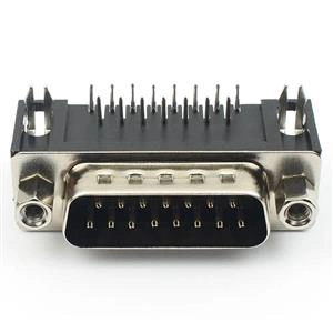 Conector DB-15 macho 90 GR 41.00.0205 CONECTOR DB-15 MACHO  90 GR 