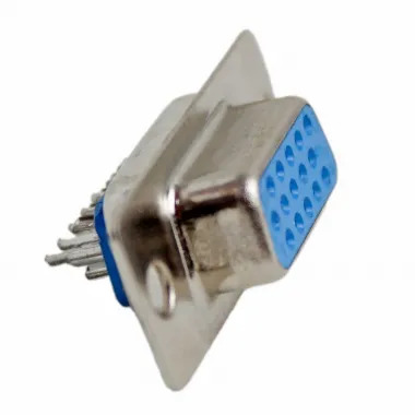 Conector DB-15 fêmea para solda 41.00.1752 CONECTOR DB-15 FEMEA P/SOLDA